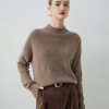 Autumn and winter Female models thickening Half a Cardigan Easy Lazy Solid Cashmere sweater knitting Primer Pullover