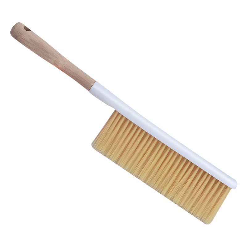 Многофункциональная щетка подметальная кровать щетка ручка бук деревянная ручка для домашнего дивана спальня кровать метла для чистки пыли мягкая щетка