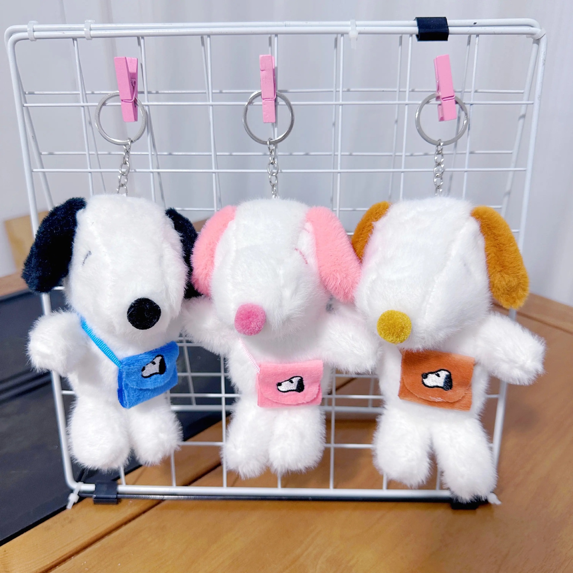 Cuatro pulgadas muñeca de peluche pequeño colgante muñeca llavero muñeca mochila colgante juguete de peluche regalo