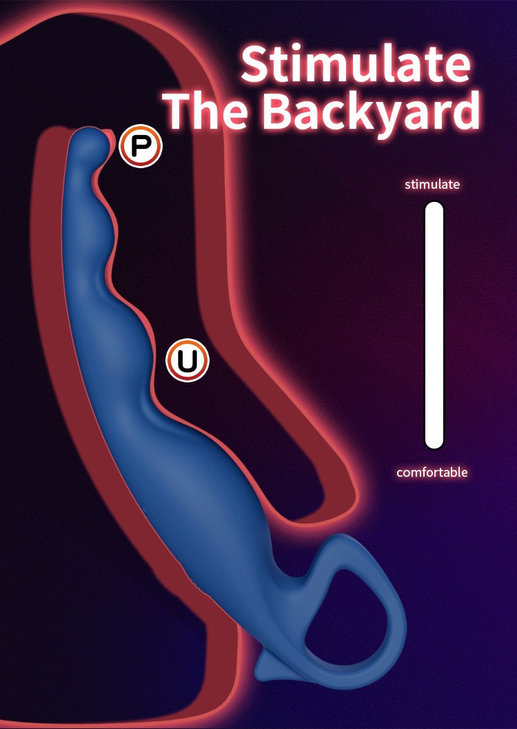 Appgesteuerter Analplug Mit Vibrationsperlen Zur Prostata Massage_voghion.com