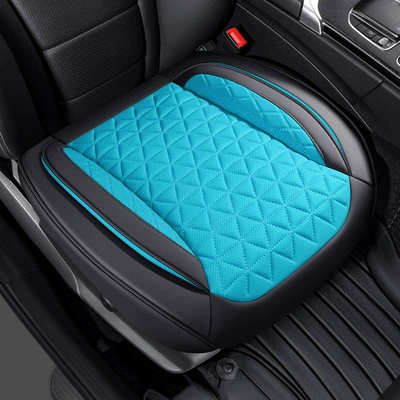 All Seasons, Small Car Seat – Seat cushion, seat cover - front-row-half-pack-black-and-blue