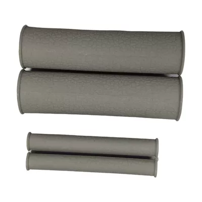 Motorcycle Accessories for Motorcycle Electric Rider Handle Cover Silicone Grips Colorful Handle Cover Brake Cover (Motorcycle Handle Cover) - grey