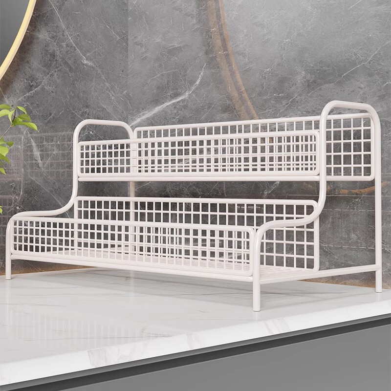 Bathroom Cosmetics Storage Rack Wash Countertop Bathroom Toilet Toiletries Storage Rack High-Looking and Simple Bathroom Cosmetics Storage Rack Wash Countertop Bathroom Toilet Toiletries Storage Rack High-Looking and Simple