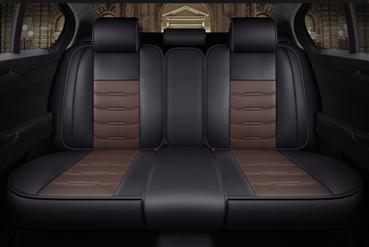Cross-Border Foreign Trade Four-Season Universal Five-Seater Full Leather Fully Enclosed Car Seat Cover Car Seat Cushion Car Seat Cushion Pad