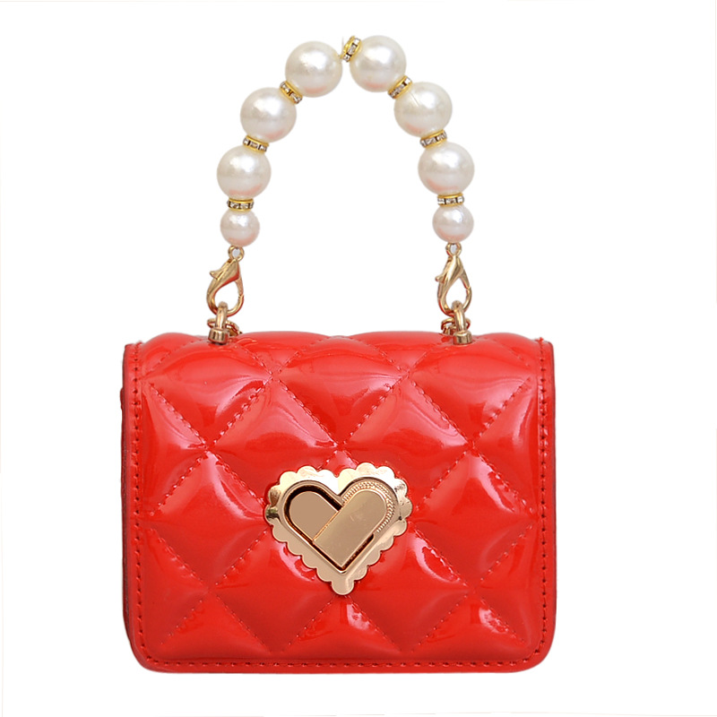Moda de moda mini niños pequeño bolso Cadena La Perla las mujeres 2023 verano nuevo estilo occidental linda chica