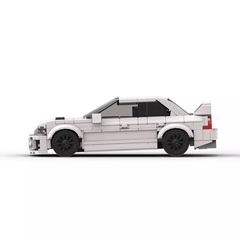 MOC-163741 совместим с Lego Mitsubishi Lancer EVO 8 сборная головоломка конструктор