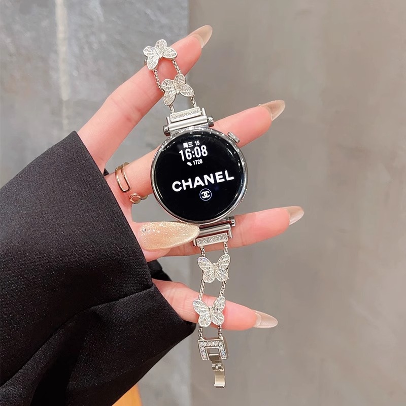 for huawei 10 smart bracelet gt5pro butterfly chain watch4 metal gt4 watch fit3 ladies