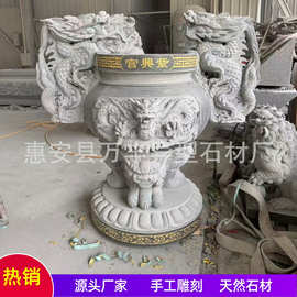 惠安石雕青石精雕香炉长方形香炉天公炉寺庙祠堂供奉烧香天地炉