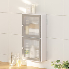 Bathroom storage rack, toilet plastic hanger, makeup storage, waterproof multi-layer organizer, bathroom storage cabinet