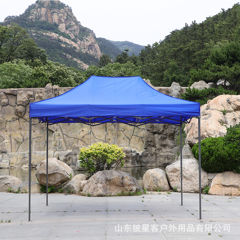 Fabricantes de exportación mayorista comercio exterior Black Kong publicidad al aire libre esquina plegable 3 * 3 tienda de campaña de exhibición paraguas