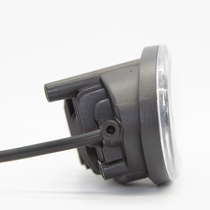 Two-color elliptical car fog lamp suitable for Honda xrv Binzhi modified lens fog lamp high brightness LED front fog lamp