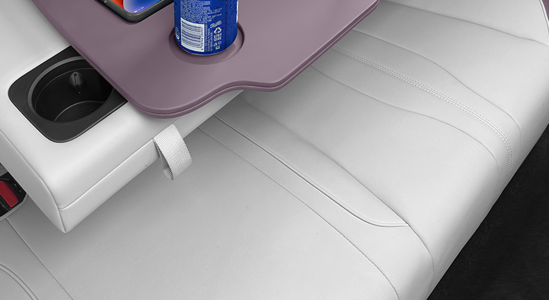 Byd Song Car Dining Tray Small Table Car Folding Laptop Stand Table Car Supplies Wood