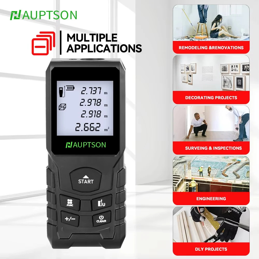 Distance meter High-precision handheld indoor infrared distance…