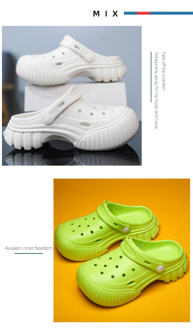 Anni di scarpe pop transfrontaliere Moda donna Capispalla personalizzati Pantofole Baotou Sandali tendenza strada estivi_voghion.com