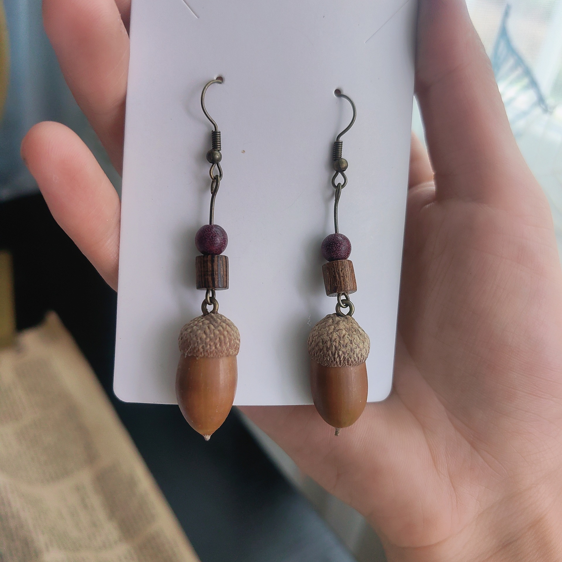 Z-D1 small acorn + chicken wing wood + violet sandalwood