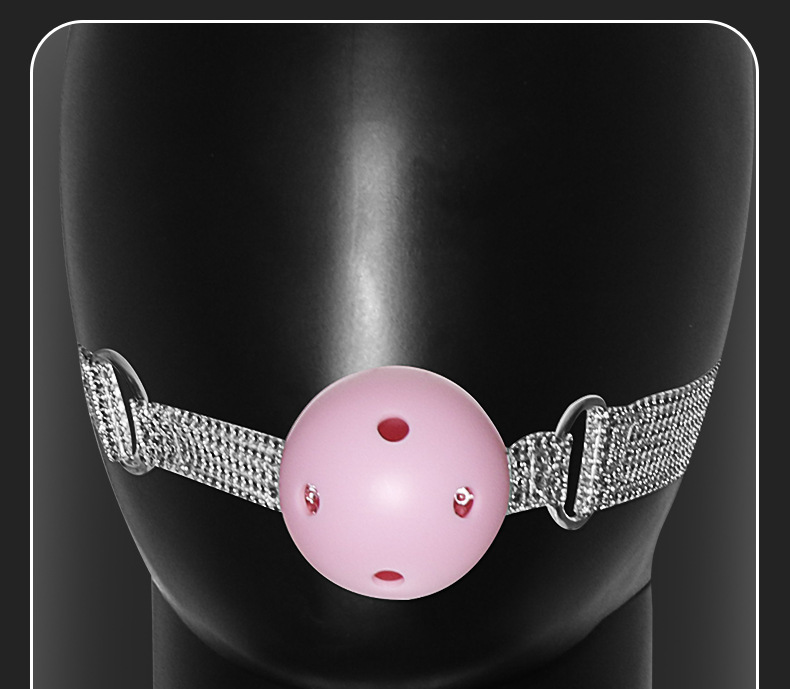 SM Bondage Kit 7-Piece Set with Metal Handcuffs, Pink or Black, Adult Couples Play — detail image 7