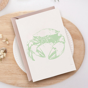 Creative Pattern Crab Template Cross-Border Dropshipping Hot-Selling Painting Hollow Template Wall Painting Journal Decoration Masking Board