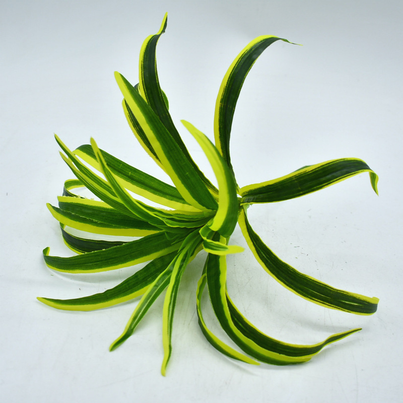 メーカー直販シミュレーション植物プラスチック造花植物壁配材ゴム手触り葉亀背葉緑羅|undefined