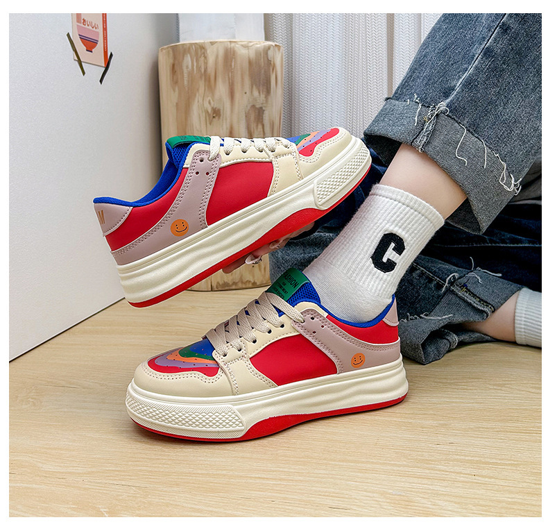 Women's Casual Color Block Round Toe Casual Shoes display picture 2