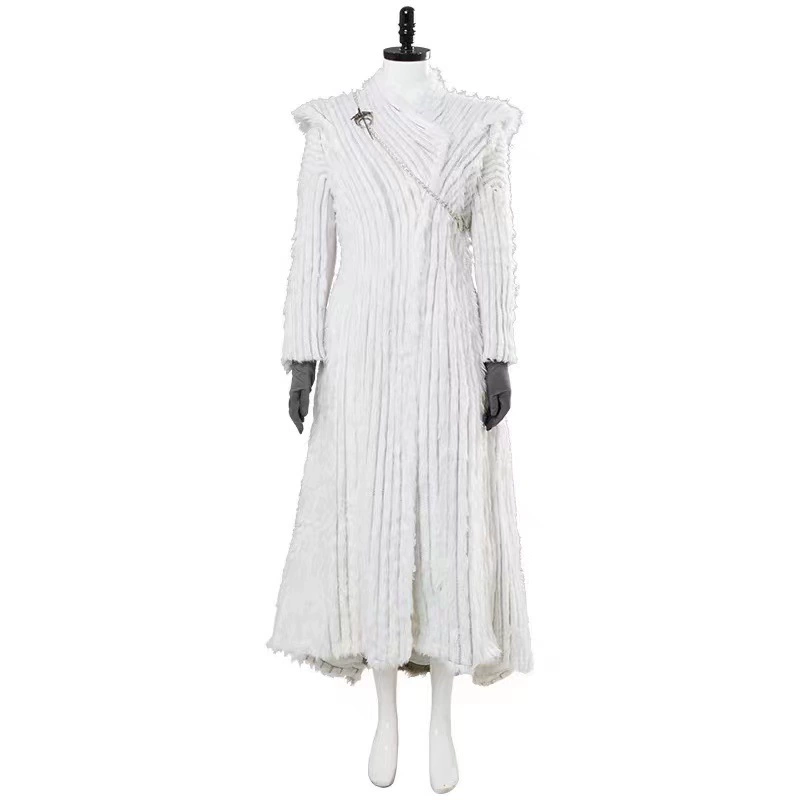 Quan You Сезон 7 Мать Дракона Дейенерис Таргариен Косплей Костюм Белоснежка Платье