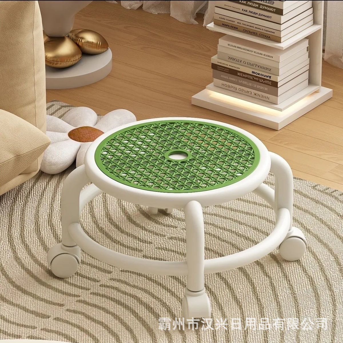 “same style as the main picture” upgraded 4-wheel model, non-slip, stable, waterproof, breathable, matcha green