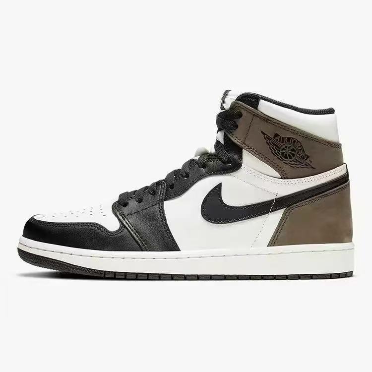 Puta Chunwon AJ1 zapatillas de baloncesto de alto nivel Aj1 pequeña universidad de Mocha azul Jiao1 ceniza aj1 zapatillas deportivas de pareja
