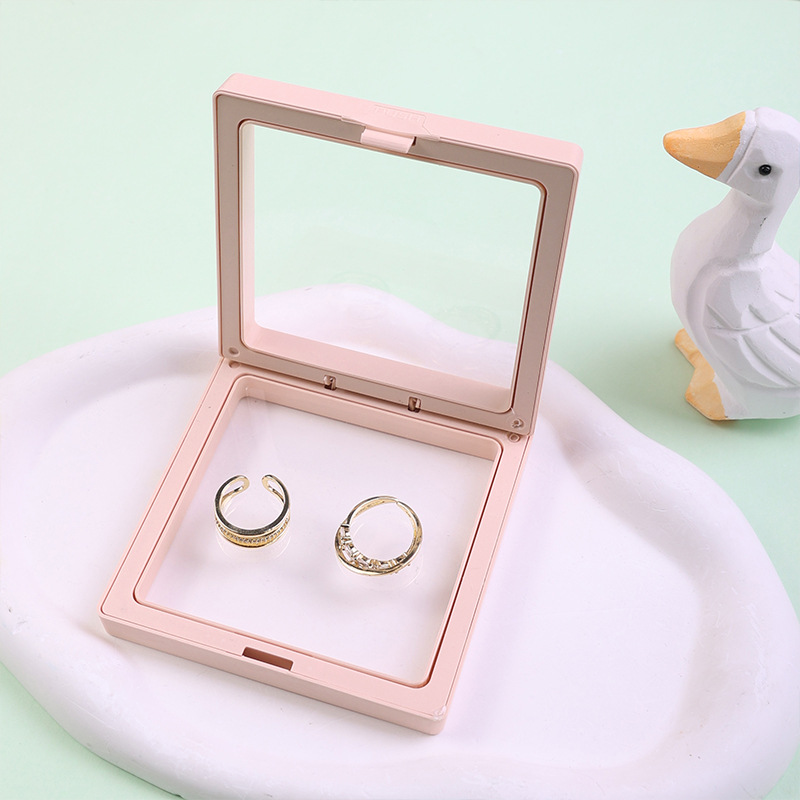 Nueva caja de almacenamiento de uñas desgaste tablero de exhibición de uñas caja de almacenamiento de organización de joyas pieza de uñas caja de almacenamiento a prueba de polvo