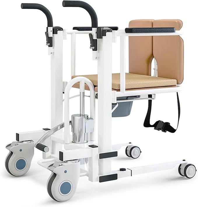 Máquina de desplazamiento multifuncional para personas mayores paralizadas silla de elevación para personas discapacitadas