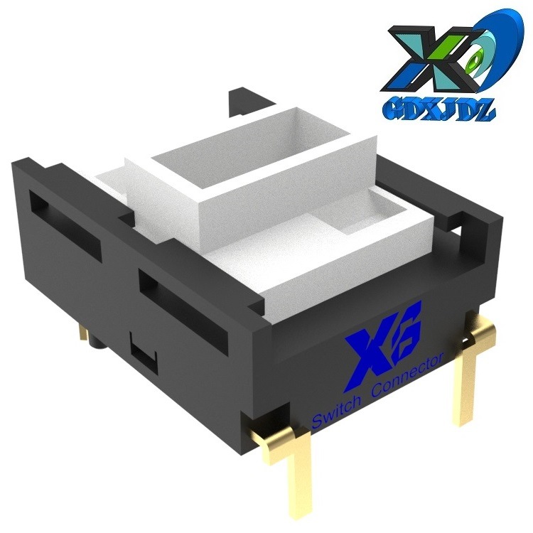 升降器微动开关5脚 换向微动开关 批发汽车升降器换向开关