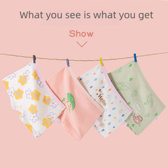Children's underwear for girls, summer thin model 3-4 sizes, pure cotton middle and large children's all-cotton shorts for girls, flat angle baby girl shorts