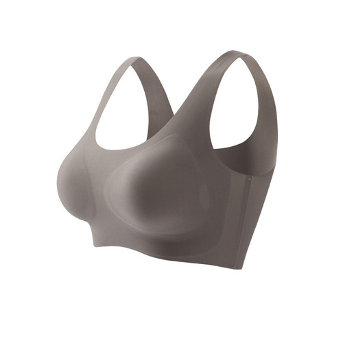 Wireless Underwire Double-Layer Sports Bra Quick-Dry Shockproof Fitness Bra Yoga Running Sports Bra Tank Top for Women