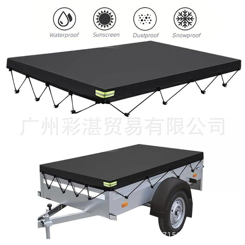 Outdoor Pickup Truck Bed Cover, Trailer Cover, Tricycle Cargo Cover, Waterproof, Dustproof, Uv-Resistant Vehicle Cover