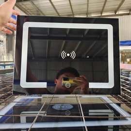 生产加工led灯镜智能镜仪表台显示玻璃双面反光镜丝印钛镜定制镜