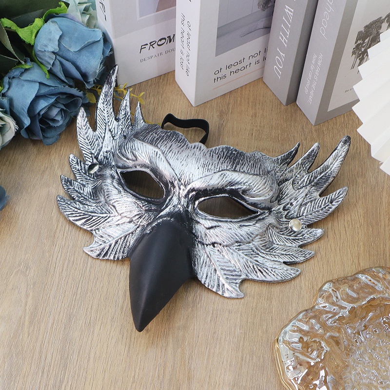 Amazon TK máscaras de Halloween máscaras de halloween máscaras de águila máscaras de baile de maquillaje props de espectáculo decoración de carnaval