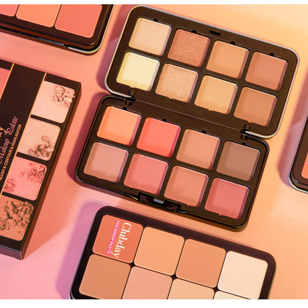 Amazon Matte Blush, Highlighter Three-dimensional contouring all-in-one set, contouring and facial makeup cross-border wholesale undefined