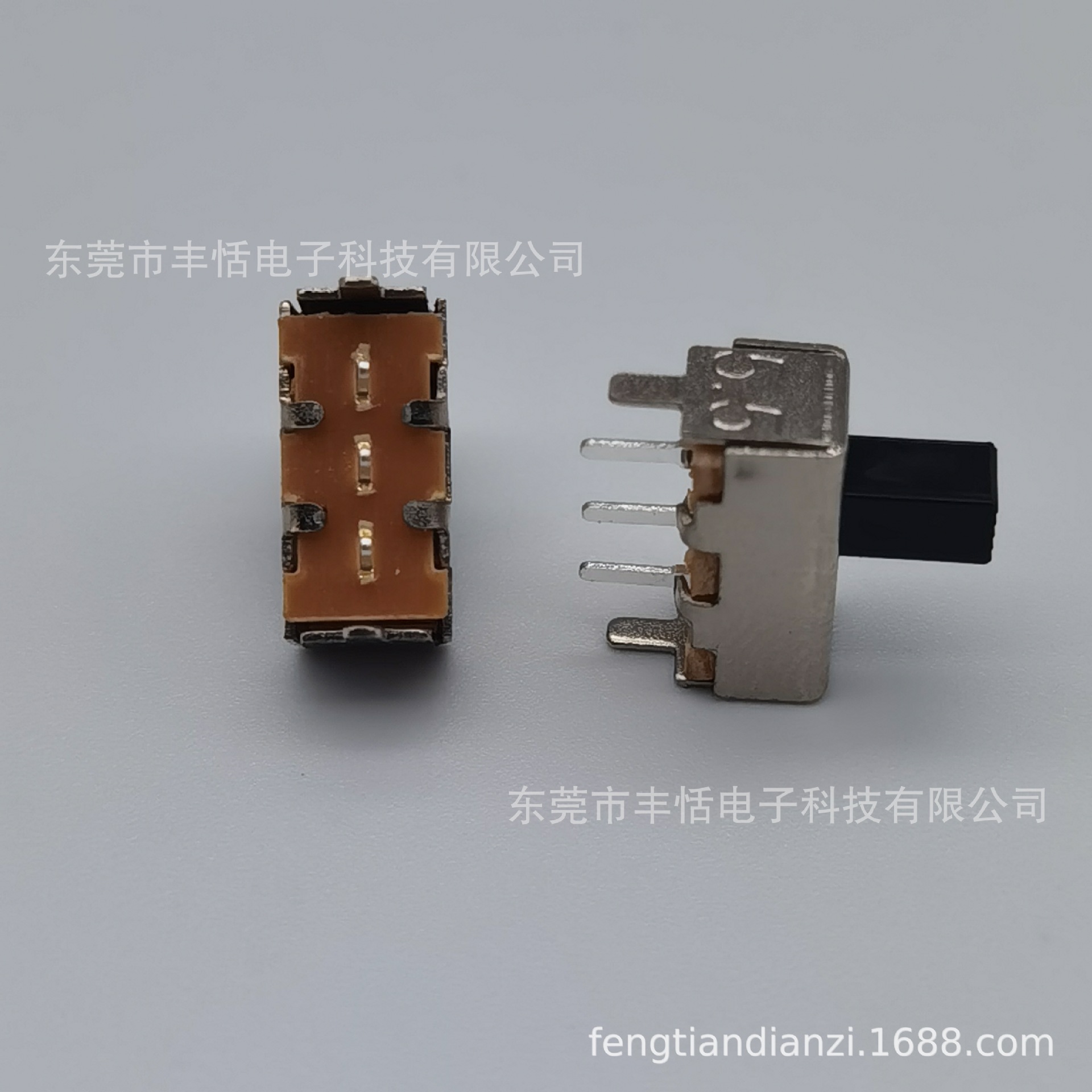 厂家直供SS12F65两档拨动开关 SS12F43推动开关 1P2T玩具电源开关