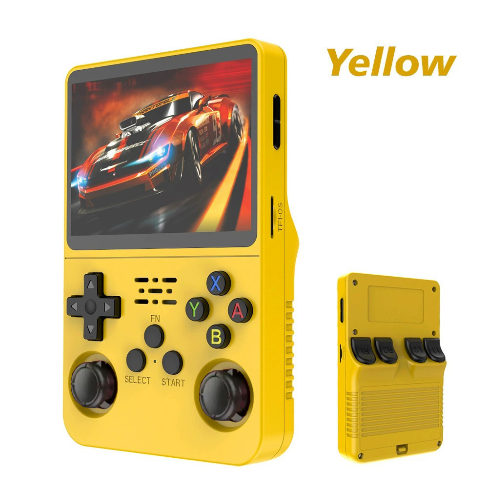New R36S Open Source Handheld Game Console Portable Retro Arcade Game Nostalgic 3D Dual System Handheld Cross-Border