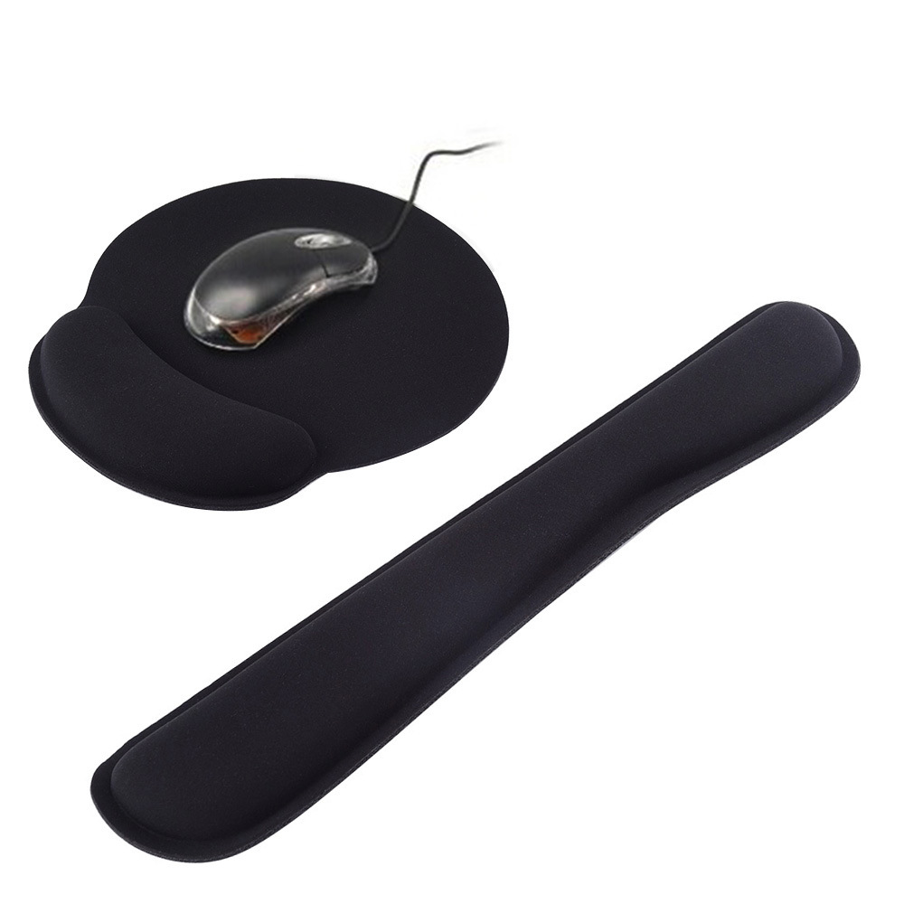 Memory Sponge Wrist Mouse Hand Bracket Set Wrist Bracket Anti-Deslizante Teclado Bracket image 10