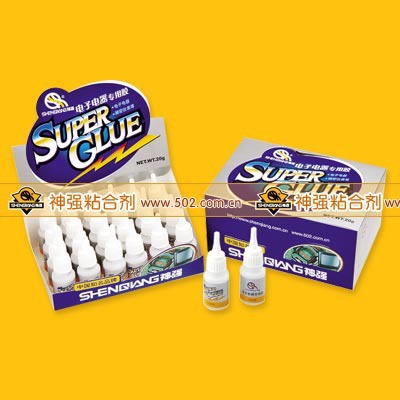 义乌神强 502电子专用胶水SQ-006 安粘合剂批发