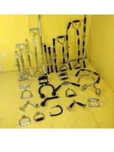 器材拉杆划船低拉高位下把手配件健身房电镀拉把大飞鸟