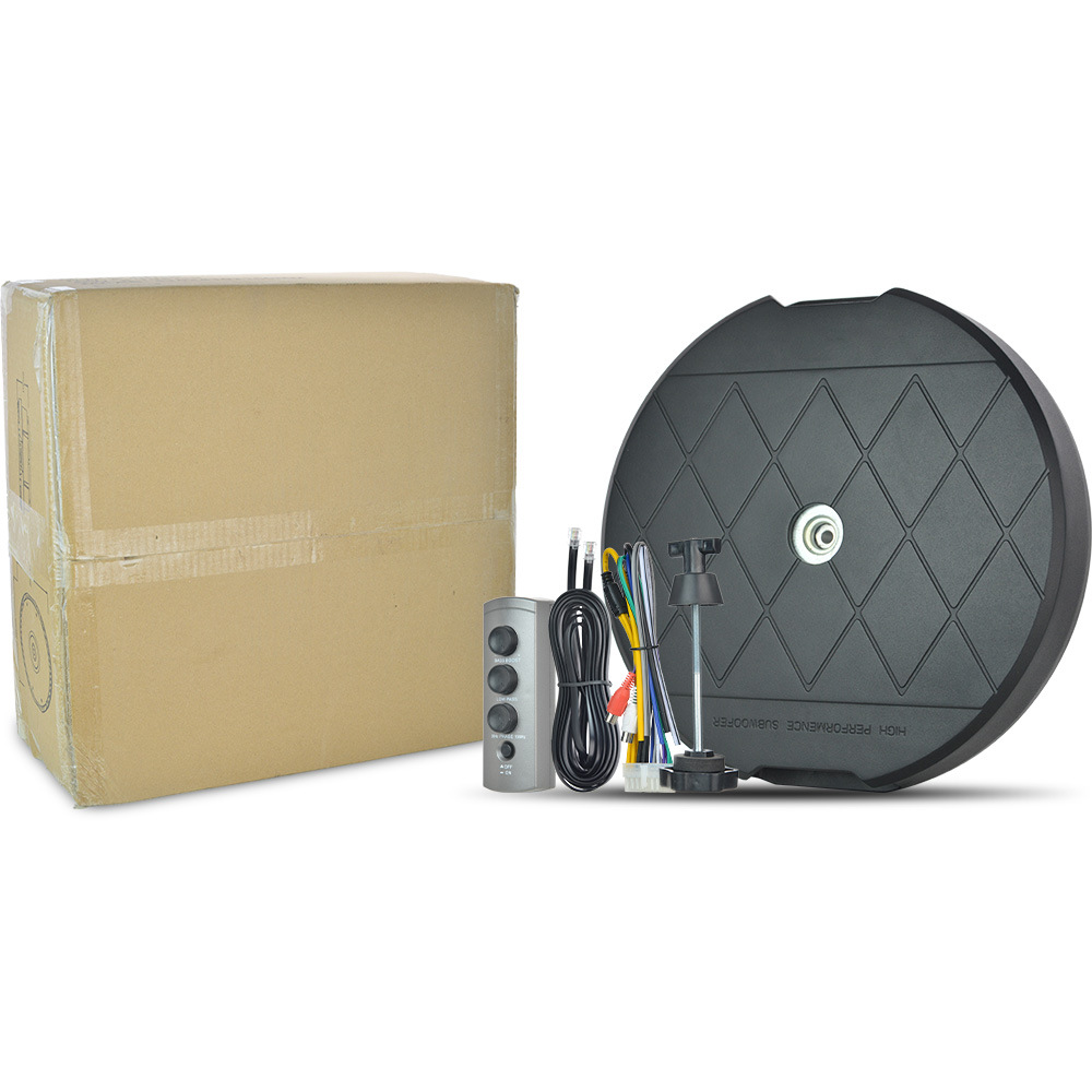 Imported 13 inch audio spare tire gun subwoofer car audio active heavy trunk subwoofer 13A
