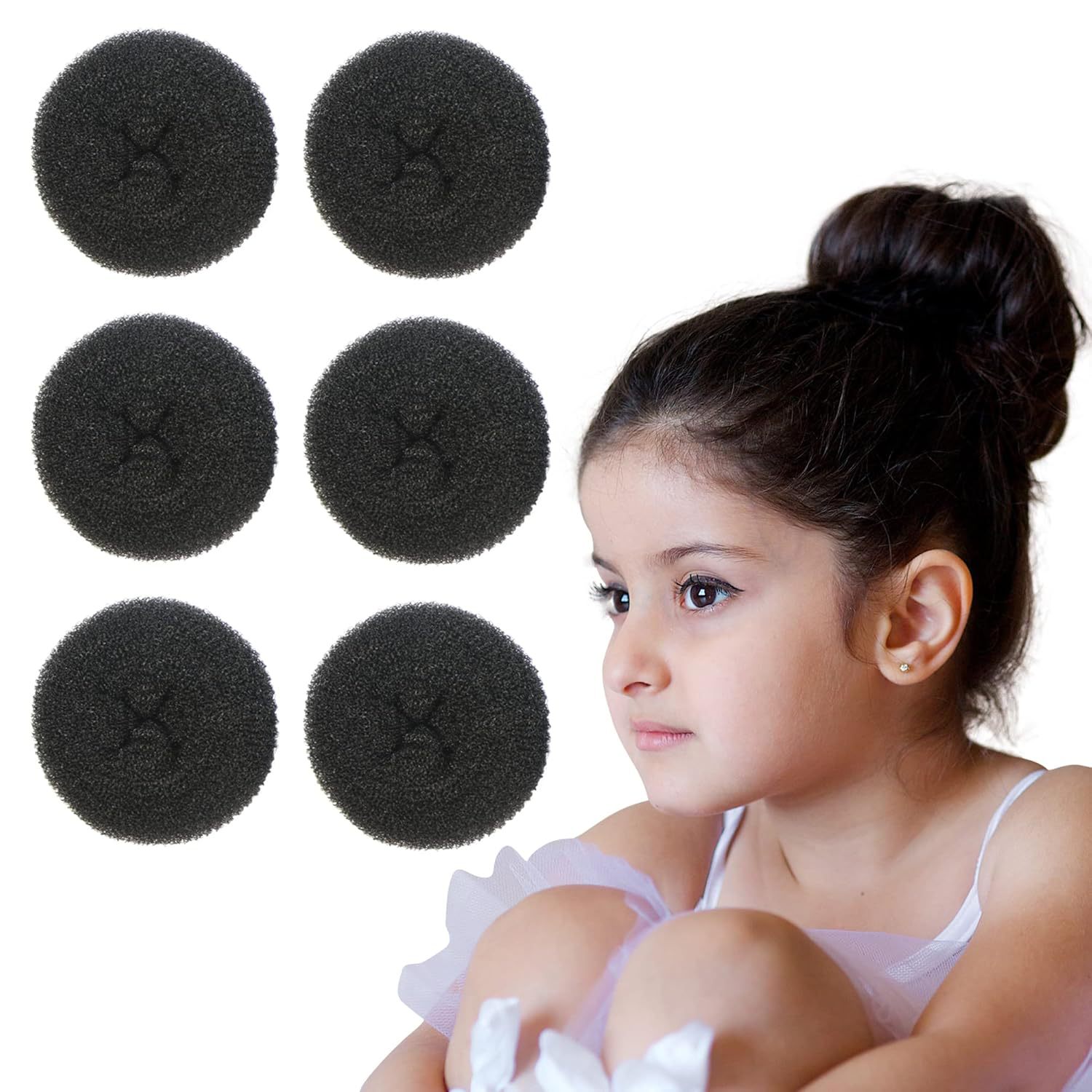 Fábrica directa de venta de bola cabeza de rosquilla disco de pelo transfronterizo venta caliente rápida brote de pelo trenzado perezoso disco de pelo magia