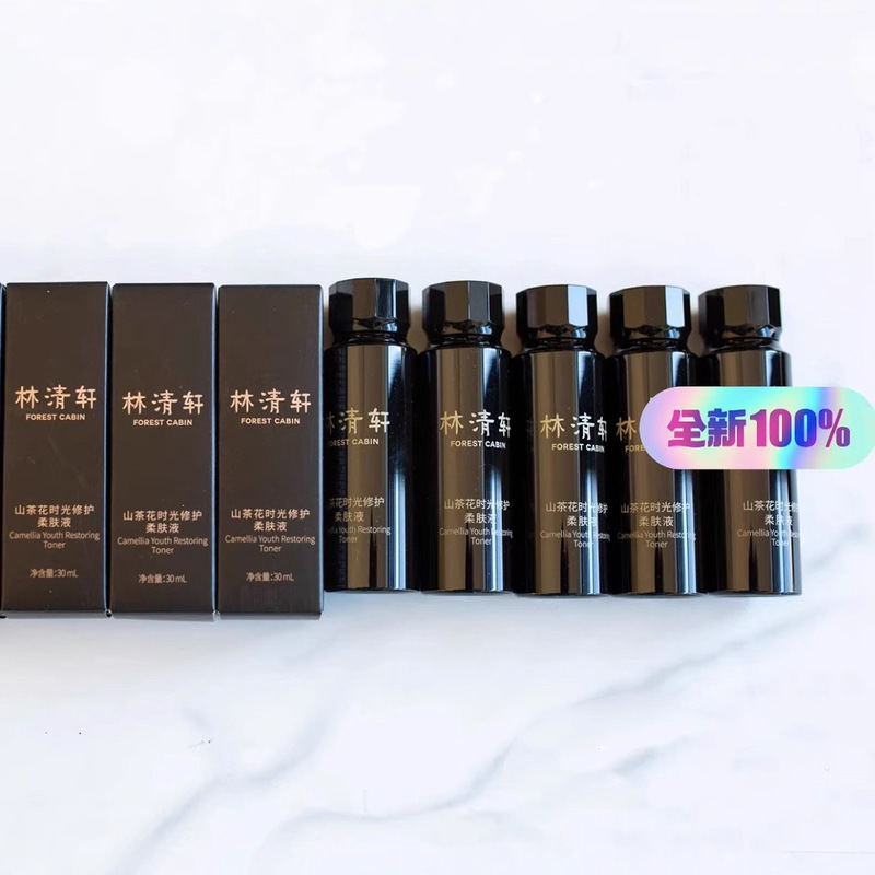 本物の林清玄椿タイムリペアソフニングローション 150ml ブラックゴールドウォーター本物の水と乳のオールインワン|undefined