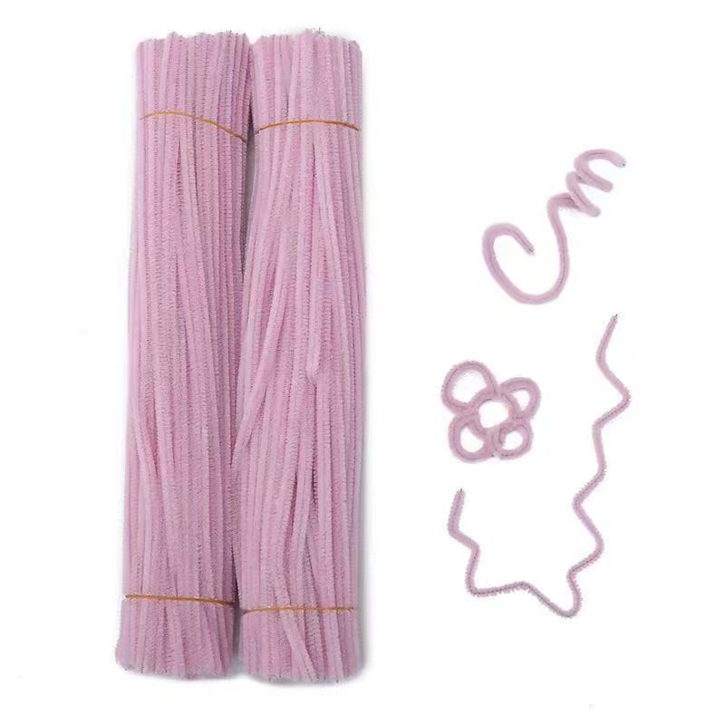 Juguetes educativos para niños Macarons súper densos Raíz de pelo de color súper denso Varilla de torsión hecha a mano Paquete de material al por mayor