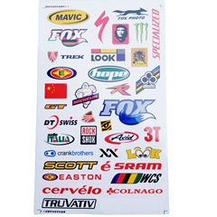 Mountain bike stickers, bicycle stickers, bicycle repair stickers, beautification car stickers