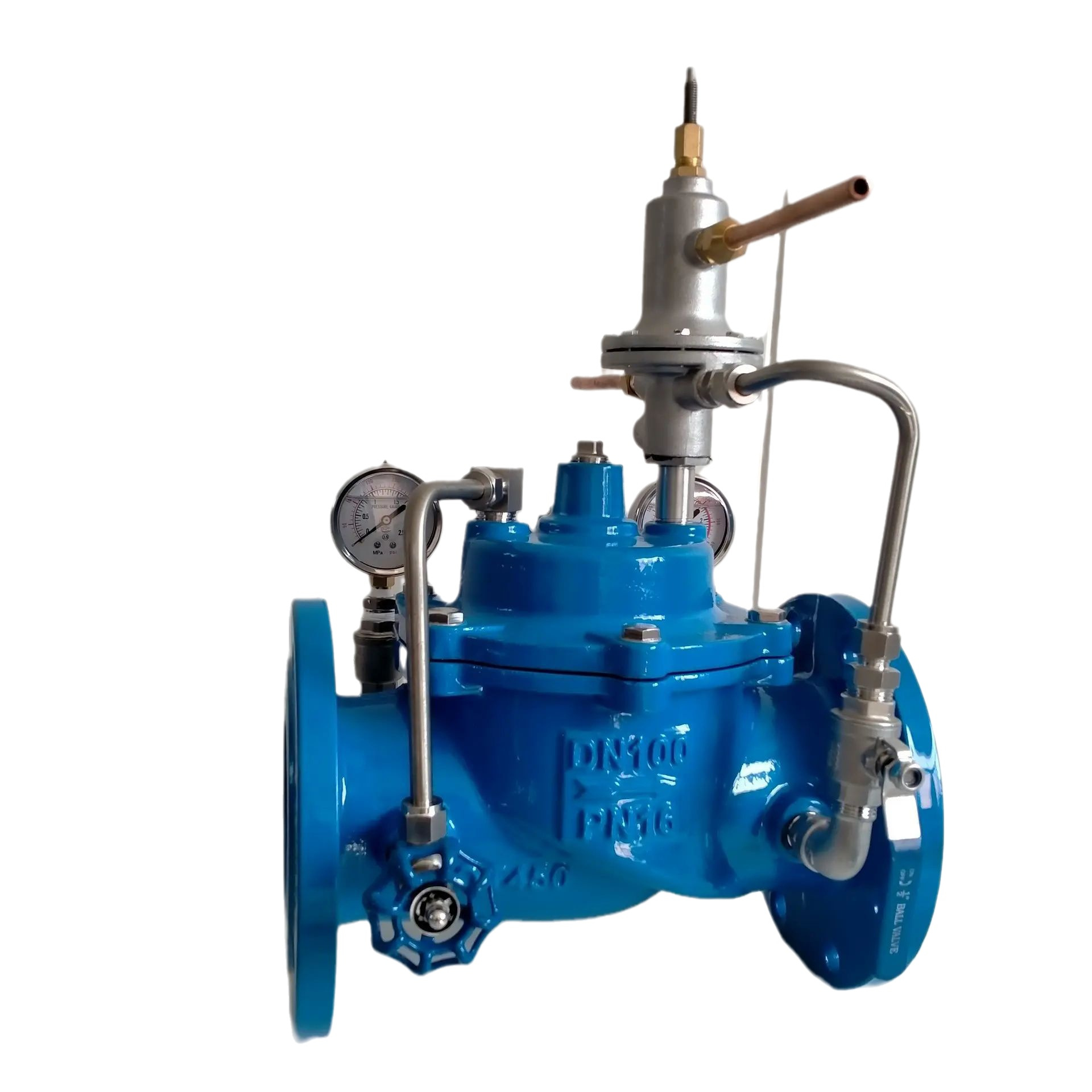 压差控制水力平衡阀  生活供水阀 800X-10C DN100 压差旁通平衡阀