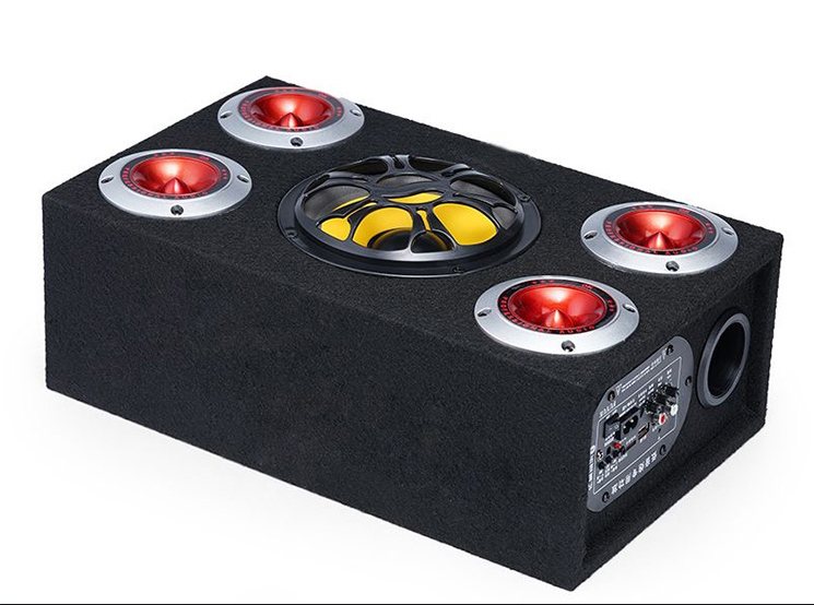 New upgraded 5-speaker car Bluetooth subwoofer 12V24V220V audio subwoofer modified speaker