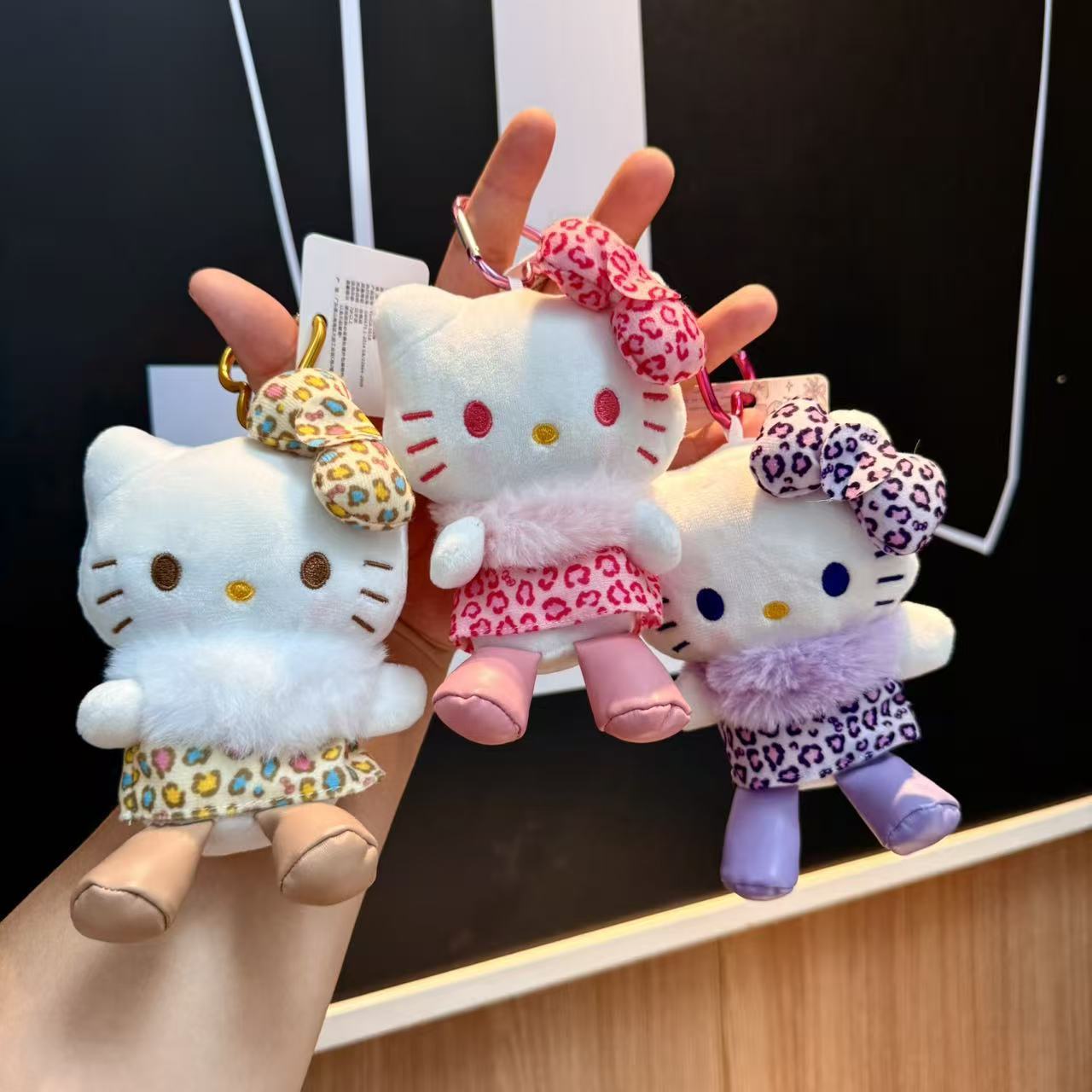 레이디스 레오파드 프린트 KT [교체혼합모]