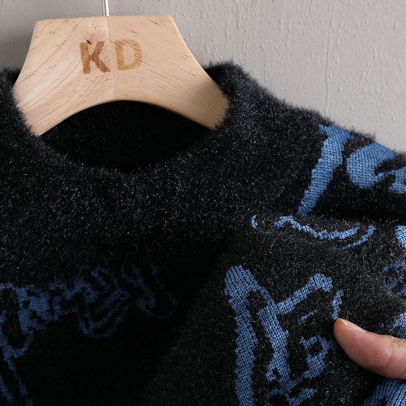 Pull tricoté chaud pour homme et femme, nouvelle collection automne/hiver 2024_voghion.com