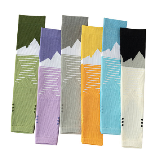Sports pressure socks for women, professional fitness running, skipping rope, over-the-knee socks, knee protection, yoga slimming calf socks